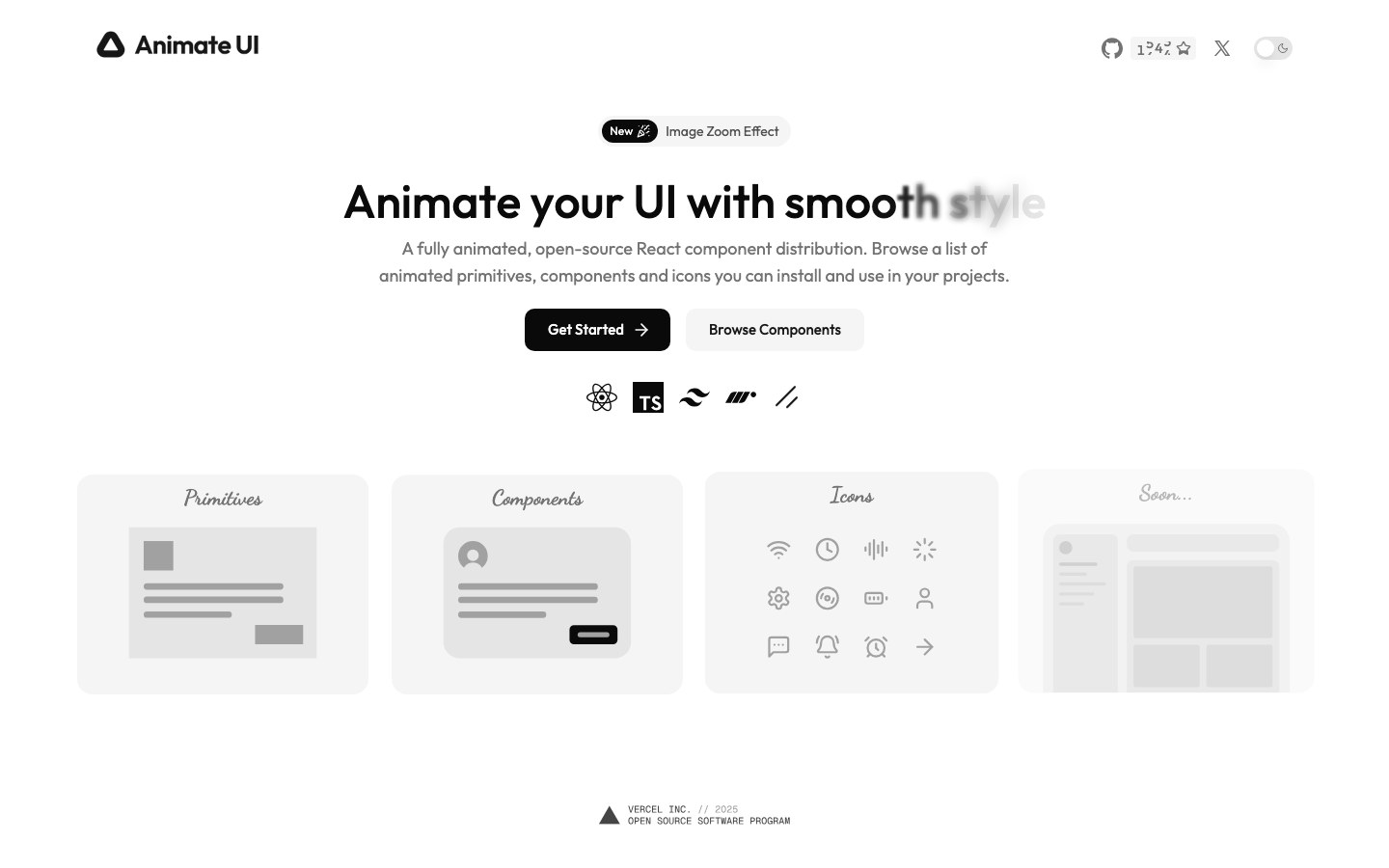 Animate UI screenshot 1