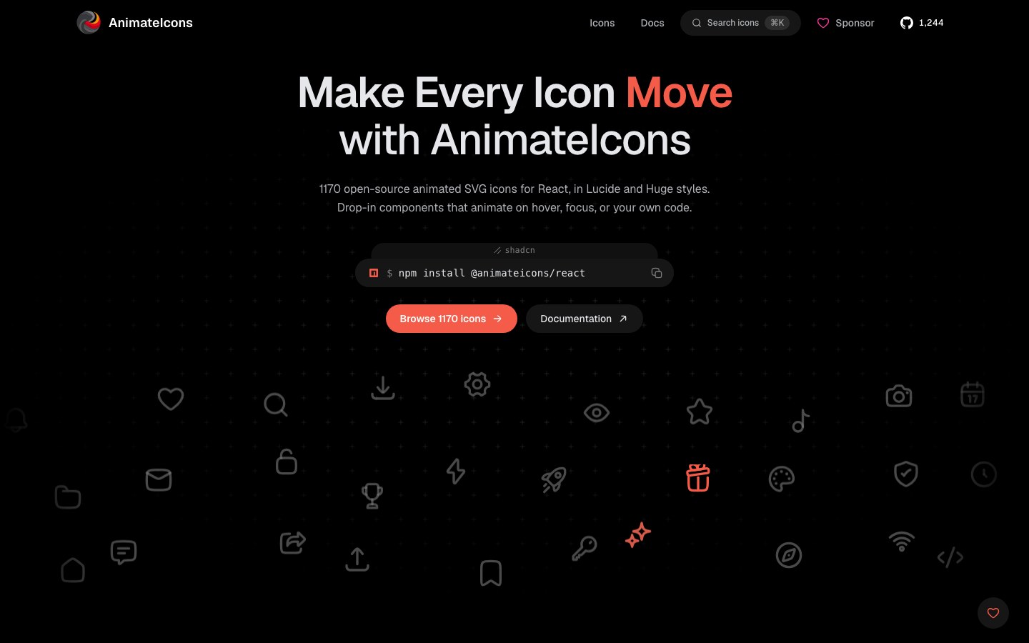 AnimateIcons screenshot 1