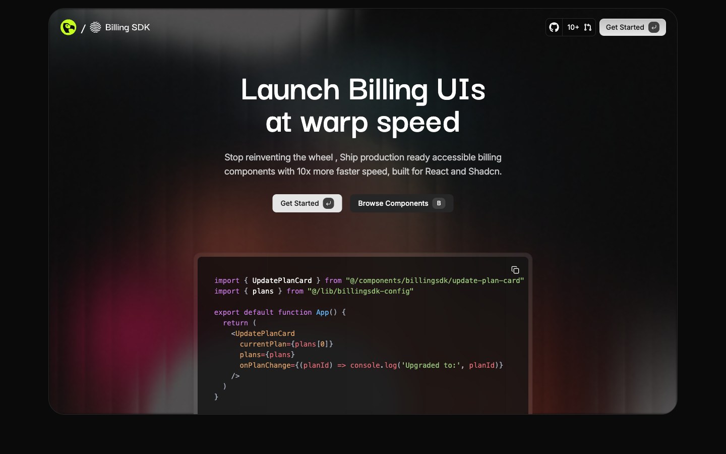 Billing SDK screenshot 1