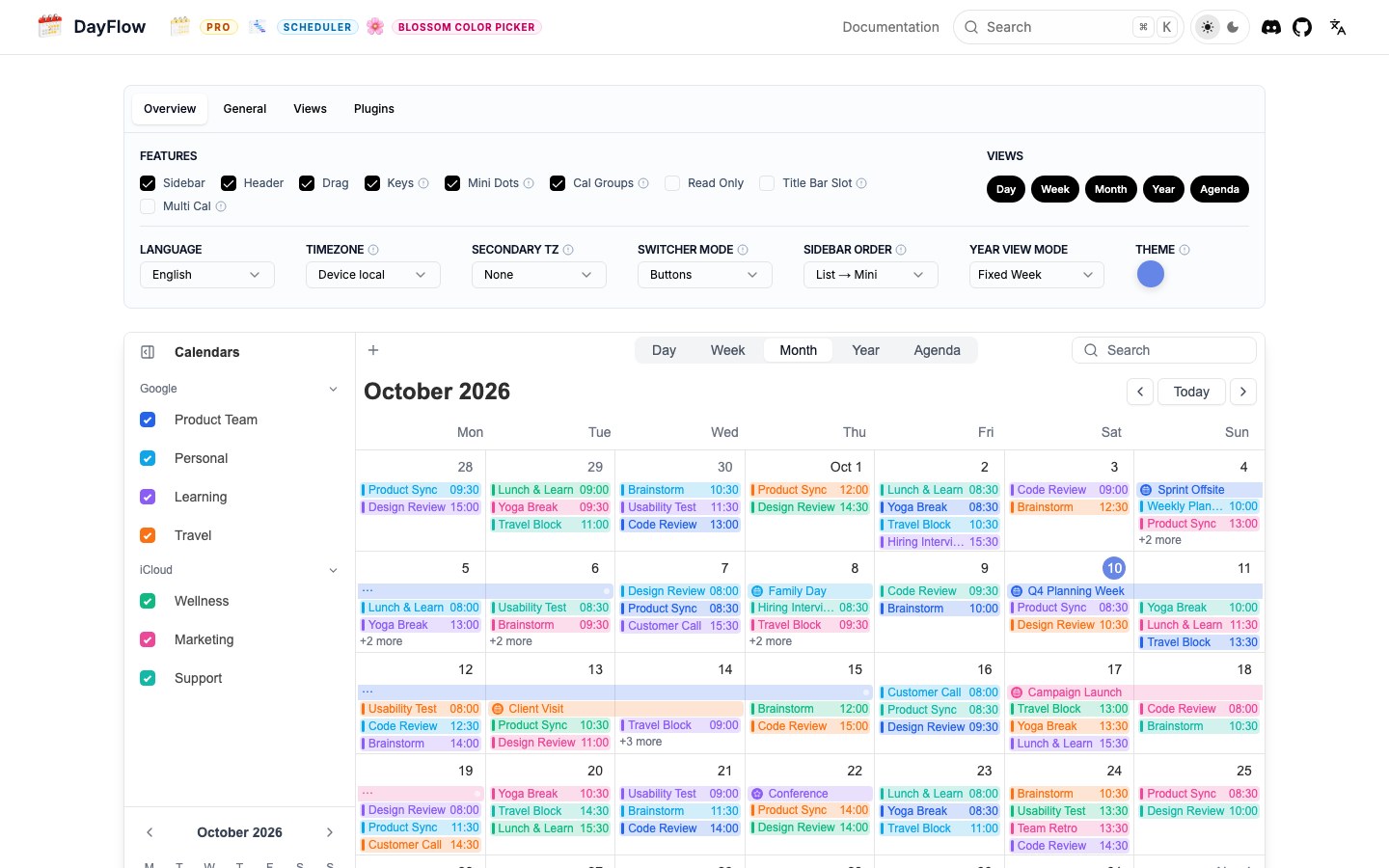 DayFlow screenshot 1