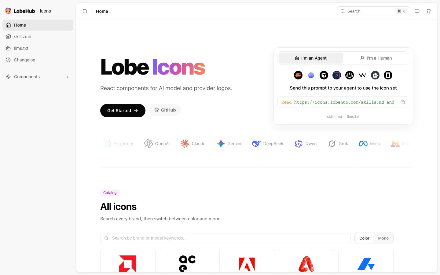 Lobe Icons screenshot 1