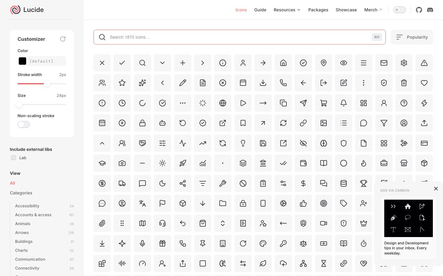 Lucide screenshot 1
