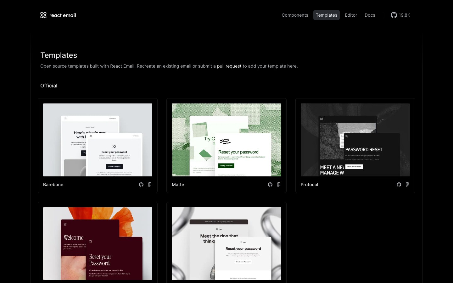 React Email screenshot 1