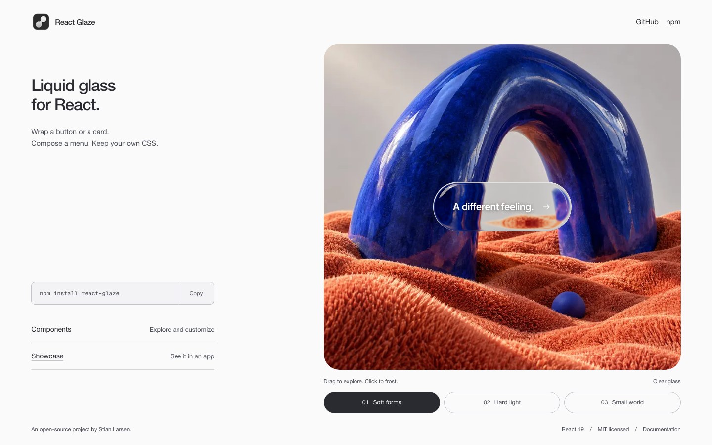 React Glaze screenshot 1