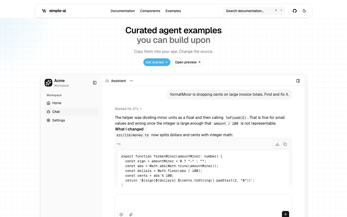 Simple AI screenshot 1