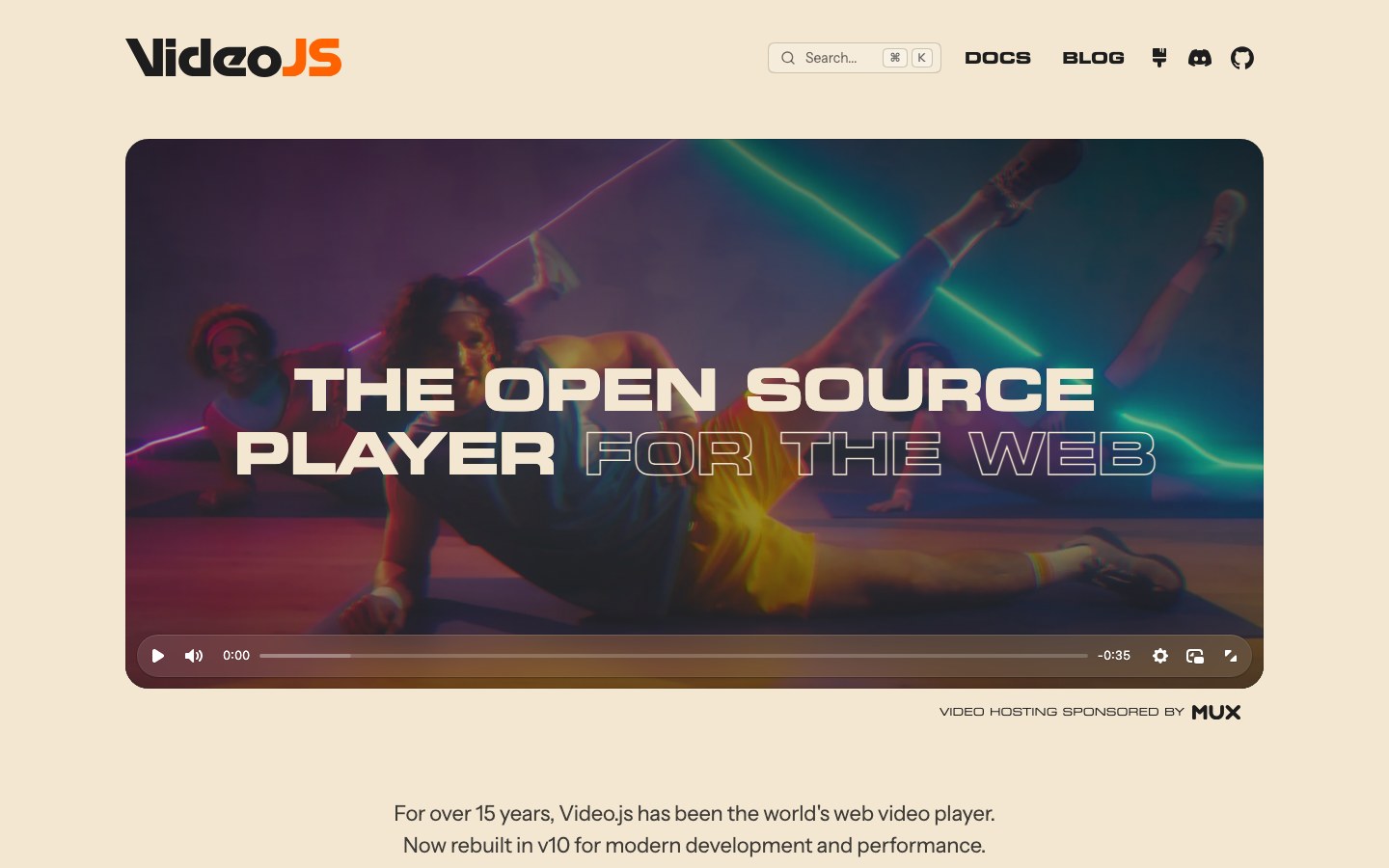 Video.js 10 screenshot 1